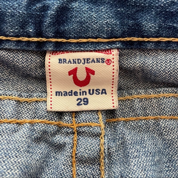 True religion distressed wide leg jean size 29 - Picture 8 of 13